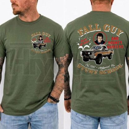The Fall Guy Vintage T-Shirt – Retro 80s Action Movie Stuntman Graphic Tee