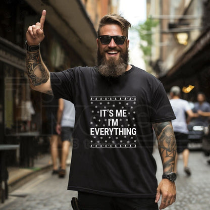 I’m Everything Christmas T-Shirt – Funny Holiday Couple Tee