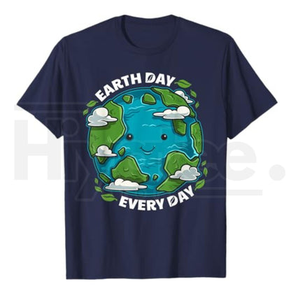 "Earth Day Every Day" – Cute Environmental Eco-Friendly Graphic Top