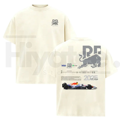 Vintage Open Wheel Racing Graphic T-Shirt – Retro Motorsport Washed Oversized Tee