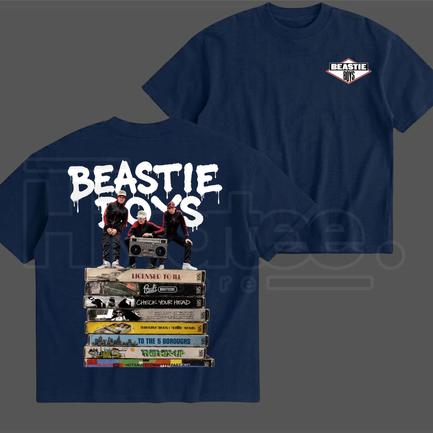 Beastie Boys Vintage Album T-Shirt – 90s Rap Hip Hop Streetwear Tee