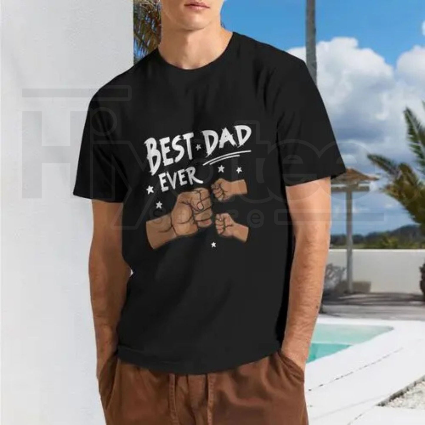 Eres El Mejor Papa Spanish Graphic T-Shirt – Vintage Father's Day Gift for Dad
