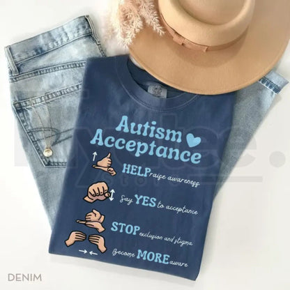 Comfort Colors® Autism Awareness & Acceptance Shirt – SPED Teacher & April Autism Month Tee