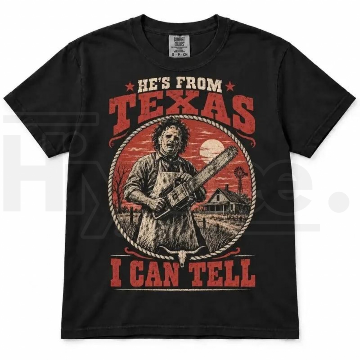 Texas Chainsaw Horror Vintage Graphic Tee