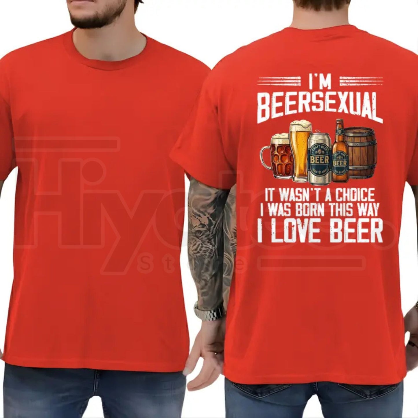 I'm Beersexual T-Shirt – Funny Beer Lover Humor Graphic Tee
