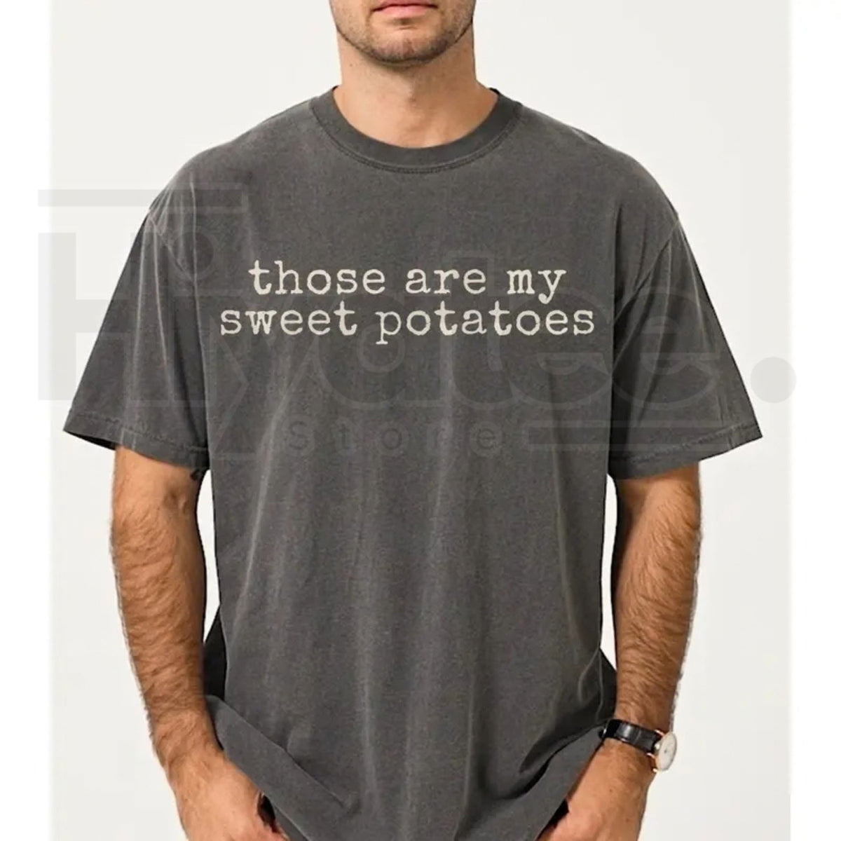 Comfort Colors Funny Sweet Potato Couples Thanksgiving Tee
