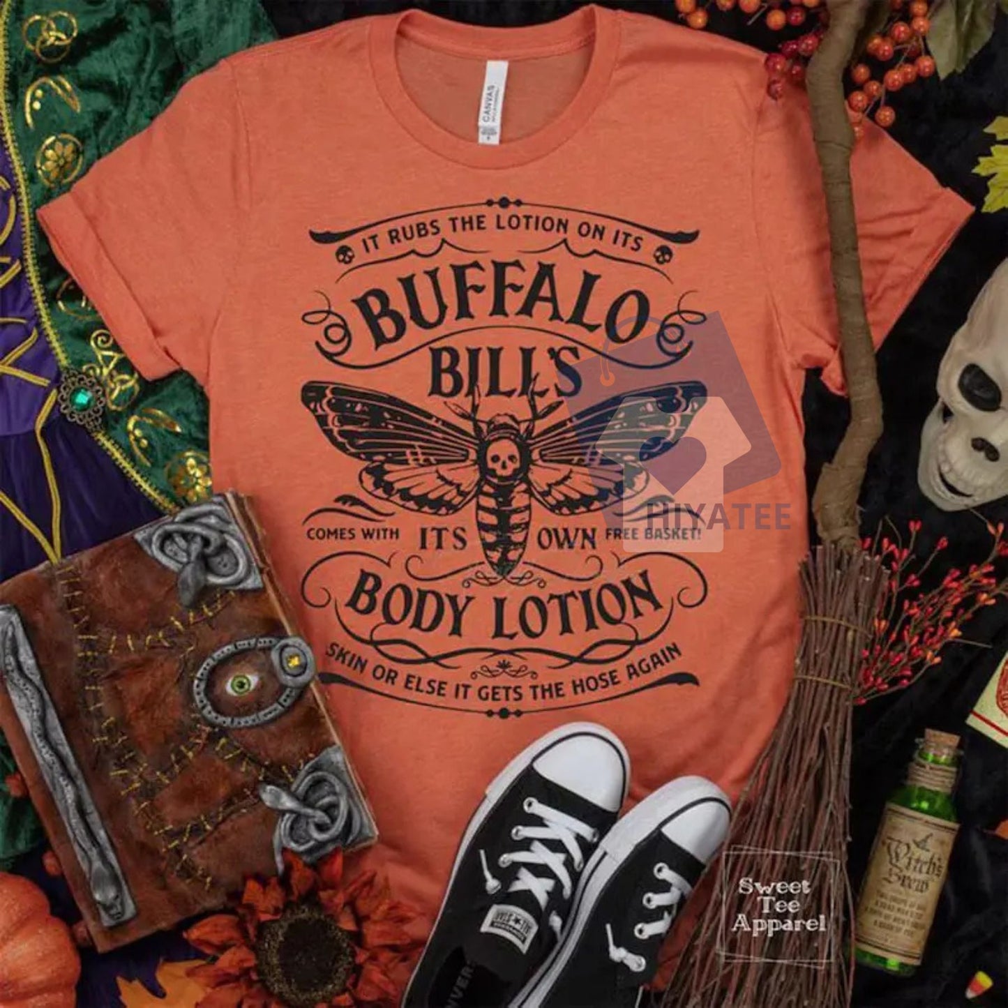 Comfort Colors Soft Buffalo Bill Halloween Tee – Horror Movie Fan, Scary Autumn Vibe, Cozy Fall Style, Halloween Shirt, Spooky Season