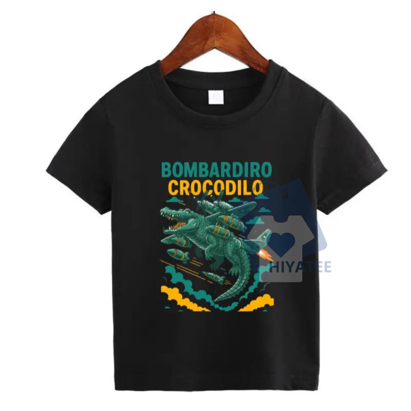 Italian Brainrot Meme T-Shirt for Kids – Funny Toddler Tee with Hand-Drawn Characters