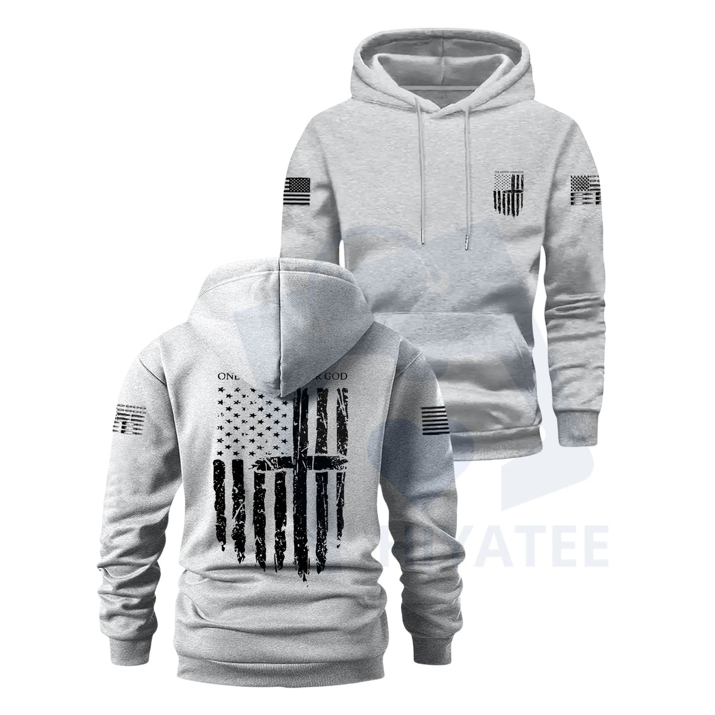 Men's Fall Winter Casual Fashion Hoodie – Soft Loose Fit Long Sleeve Pullover, Graphic Design Sweatshirt, Perfect Gift Idea