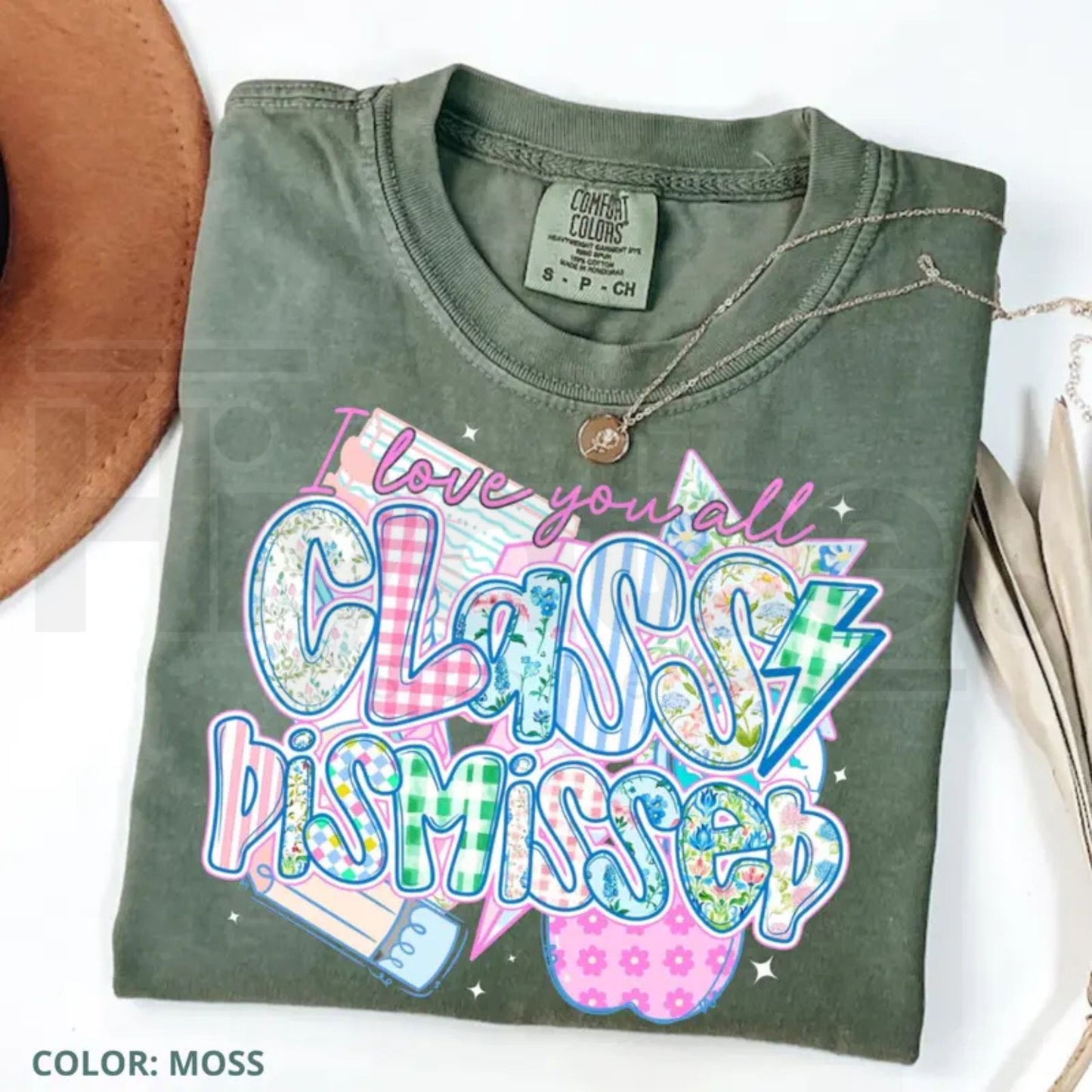 Comfort Colors® Class Dismissed Teacher Shirt – Last Day of School Summer Break Tee