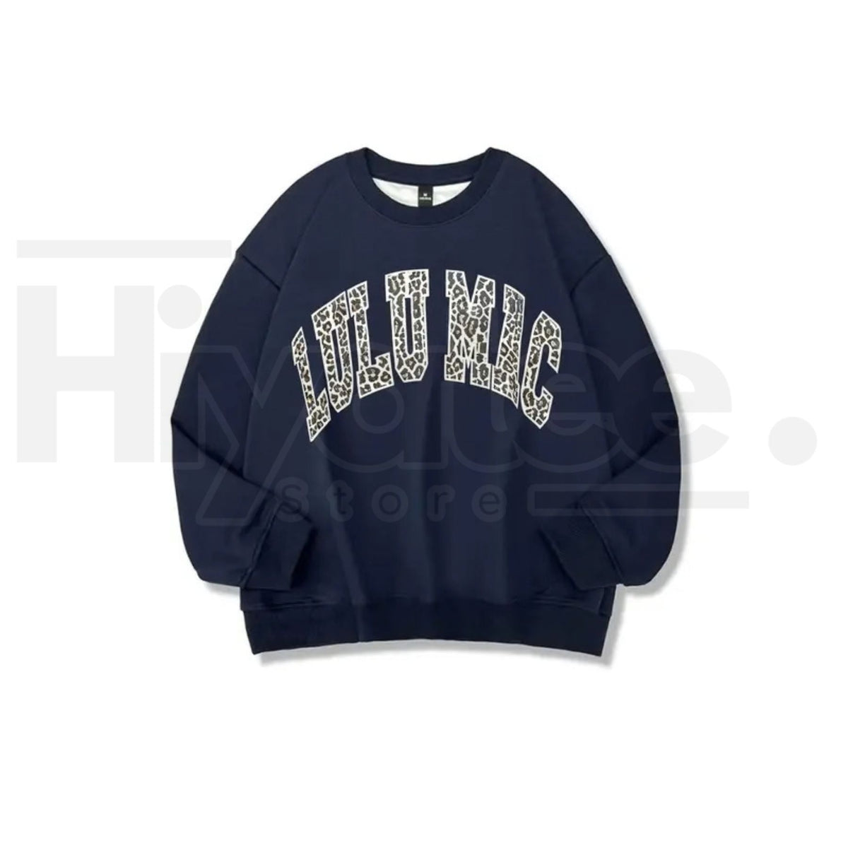LULUMAC Women's Letter Print Crew Neck Sweatshirt – Casual Cozy Long Sleeve Pullover