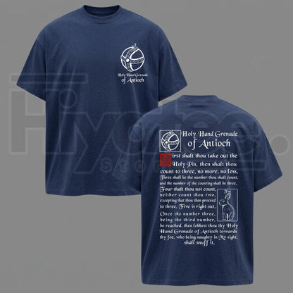 The Holy Hand Grenade of Antioch T-Shirt – Funny 1975 Meme Graphic Tee