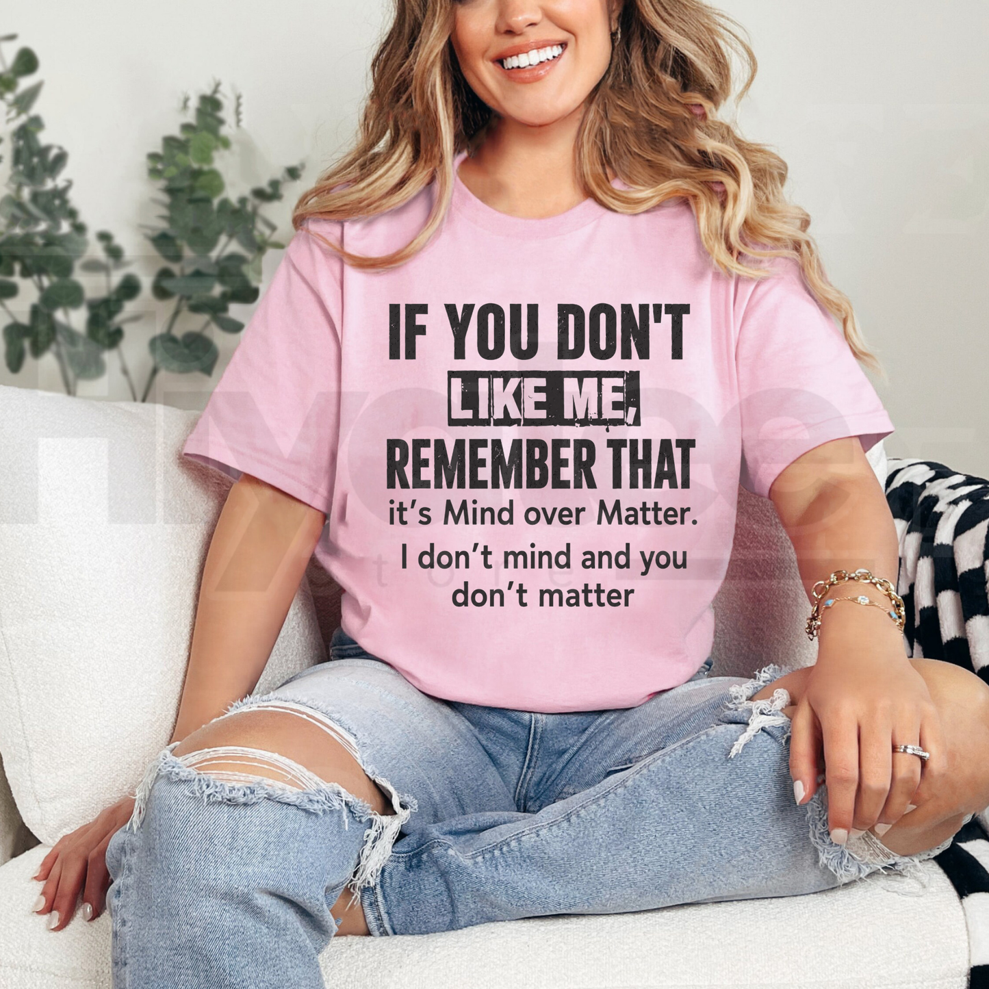 Mind Over Matter T-Shirt – Inspirational Mindfulness Graphic Tee