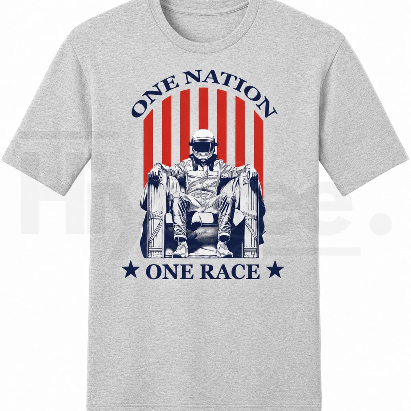 "Freedom 250 Grand Prix" – One Nation One Race Patriotic Graphic Top