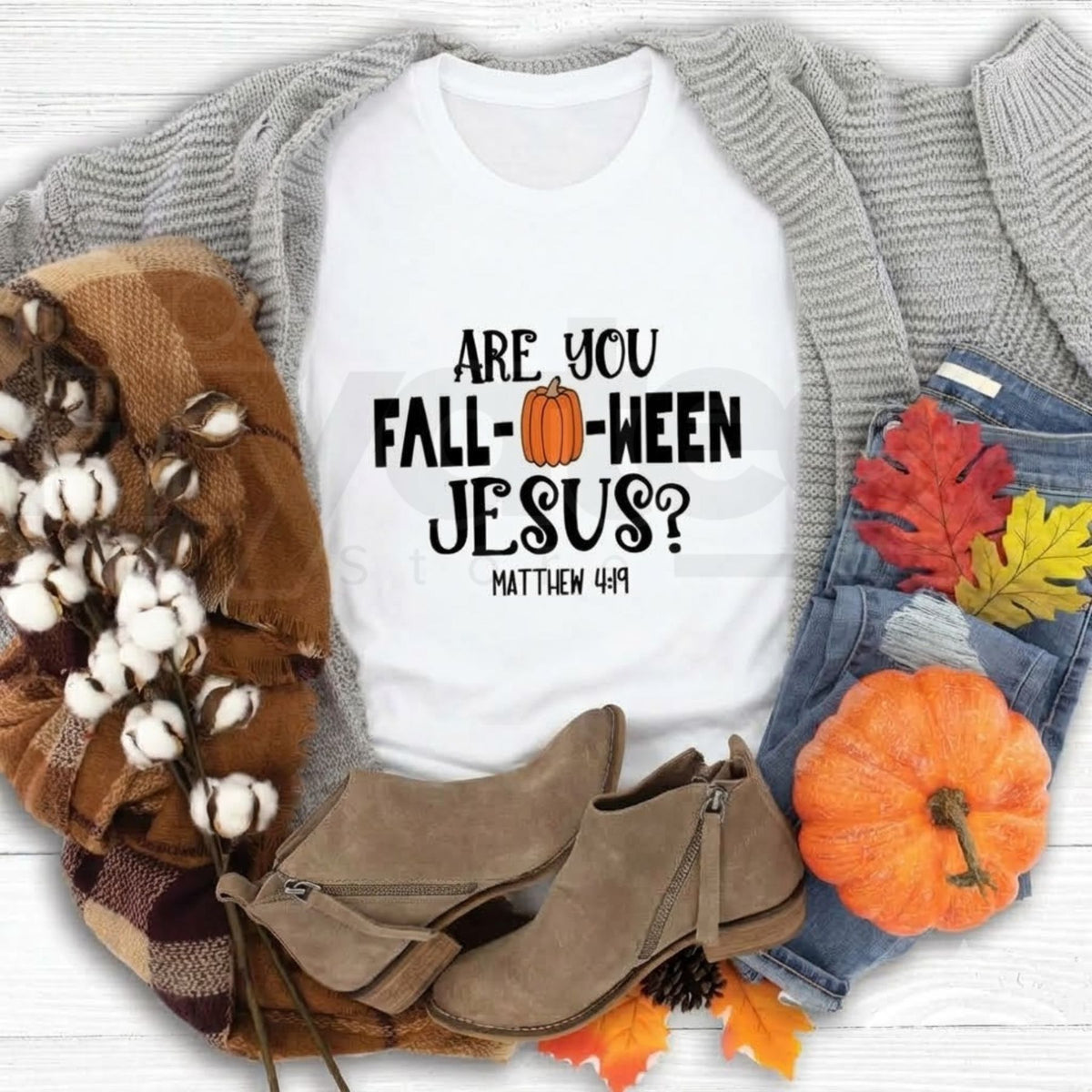 Love in Faith Women's Vintage Style Unisex Athletic-Casual T-Shirts - Fall Tops