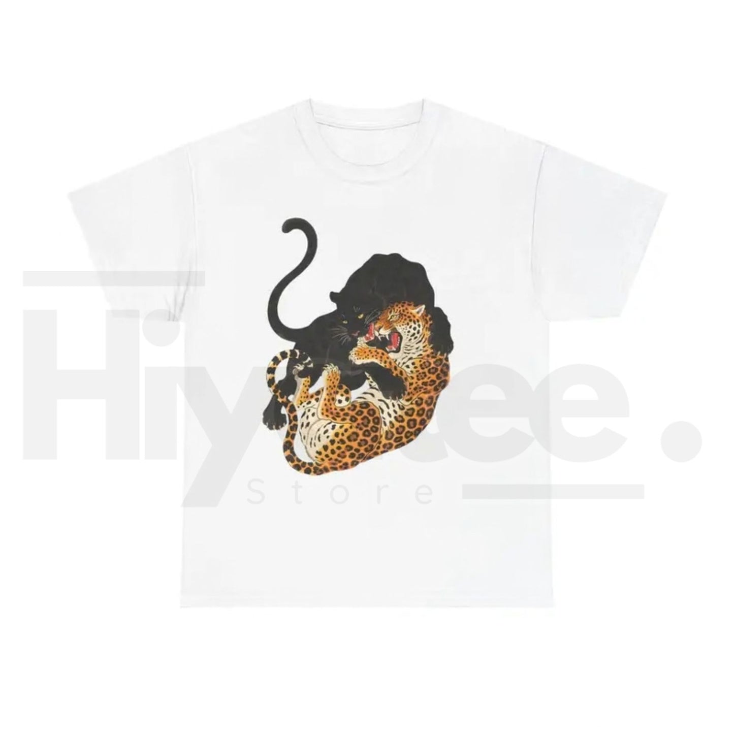 Jungle Fury Graphic Tee – Wild Jungle Aesthetic Unisex Streetwear Shirt
