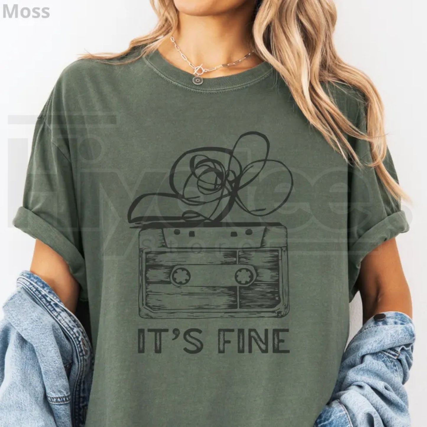 Retro Cassette Tape T-Shirt Comfort Colors 90s Music Graphic Tee