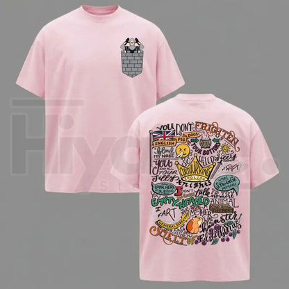 Monty Python French Castle T-Shirt – Double-Sided Movie Quote Graphic Tee