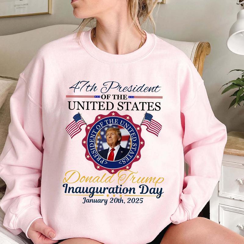 Trump Inauguration Day 2025 Sweatshirt, 47th US President Inauguration Shirt, Trump Vance 2025 Inauguration, Gift For Trump Supporter