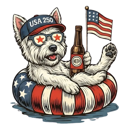 Comfort Colors® Funny 4th of July Dachshund Shirt – Patriotic 250th Anniversary Dog Lover Tee