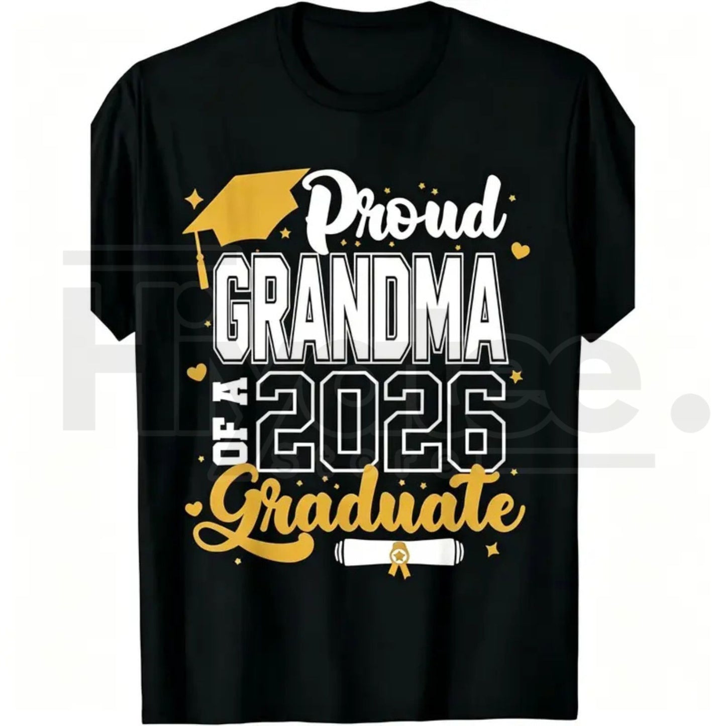 "Proud Mom of a 2026 Senior" – Class of 2026 Graduation Graphic Top