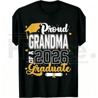 "Proud Mom of a 2026 Senior" – Class of 2026 Graduation Graphic Top