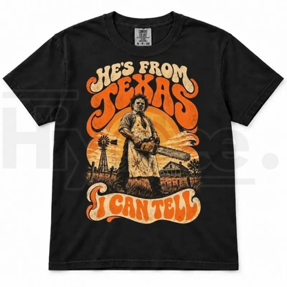 Texas Chainsaw Horror Vintage Graphic Tee