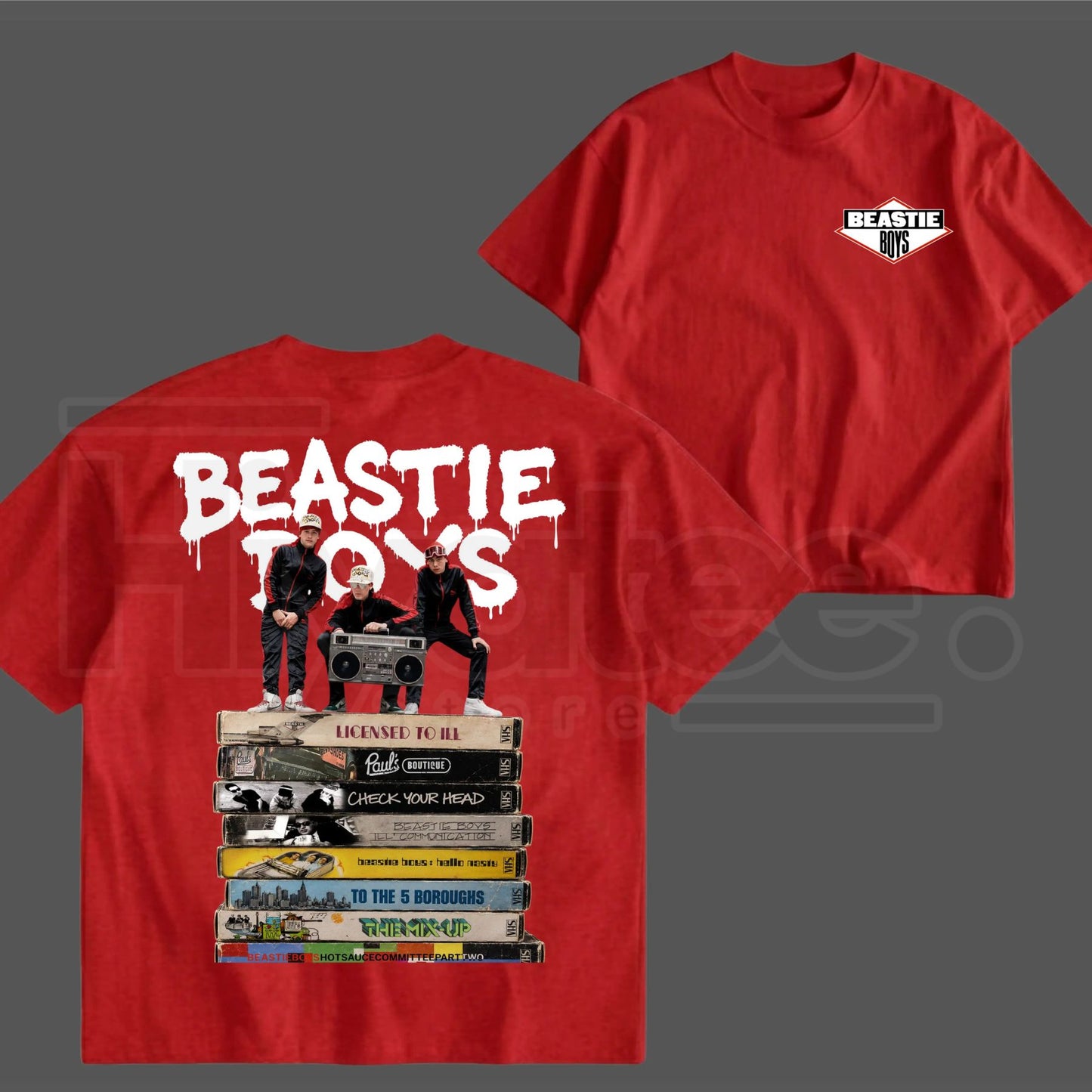 Beastie Boys Vintage Album T-Shirt – 90s Rap Hip Hop Streetwear Tee