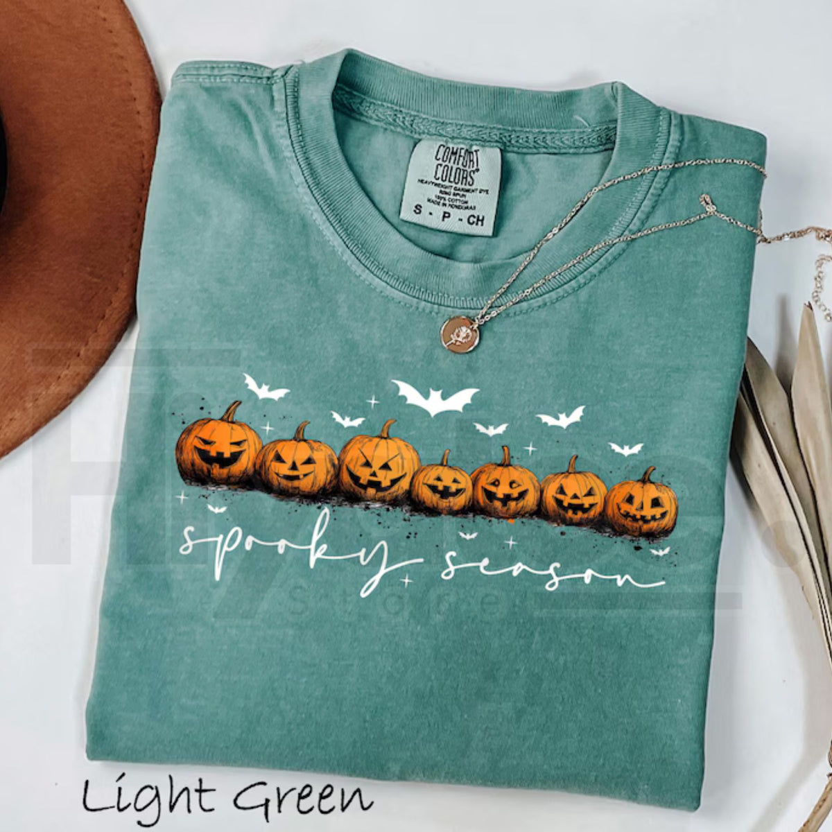 Comfort Colors Spooky Season Pumpkins Halloween Ghost Pumpkin Bat Shirt