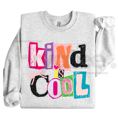 Preppy Girl Collage Y2K Retro Crewneck