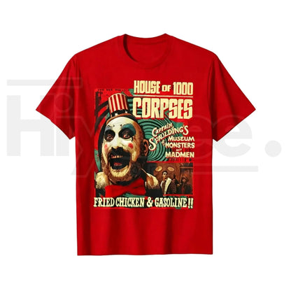 Vintage Horror Classic Movie Design Graphic T-Shirt – Retro Spooky Season Tee