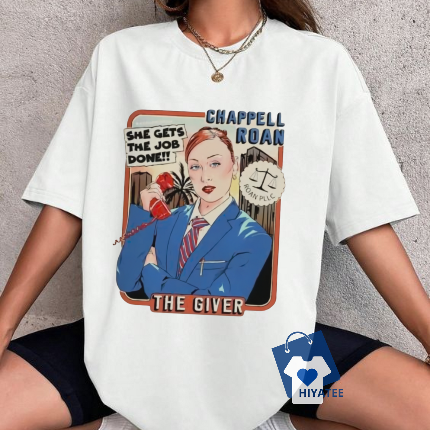 Chappell Roan "She Get Job Done" Shirt – Midwest Princess Tour Merch