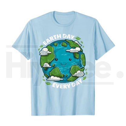 "Earth Day Every Day" – Cute Environmental Eco-Friendly Graphic Top