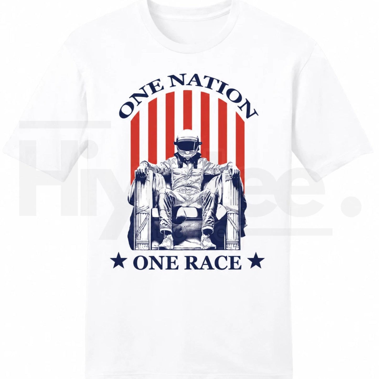 "Freedom 250 Grand Prix" – One Nation One Race Patriotic Graphic Top