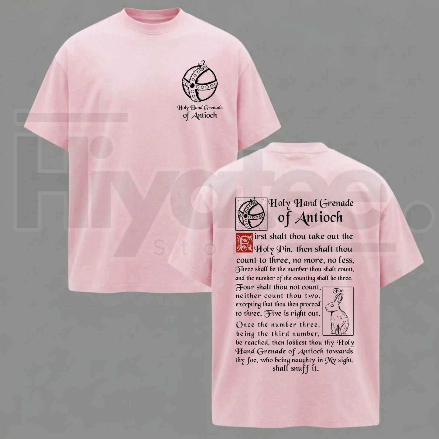 The Holy Hand Grenade of Antioch T-Shirt – Funny 1975 Meme Graphic Tee