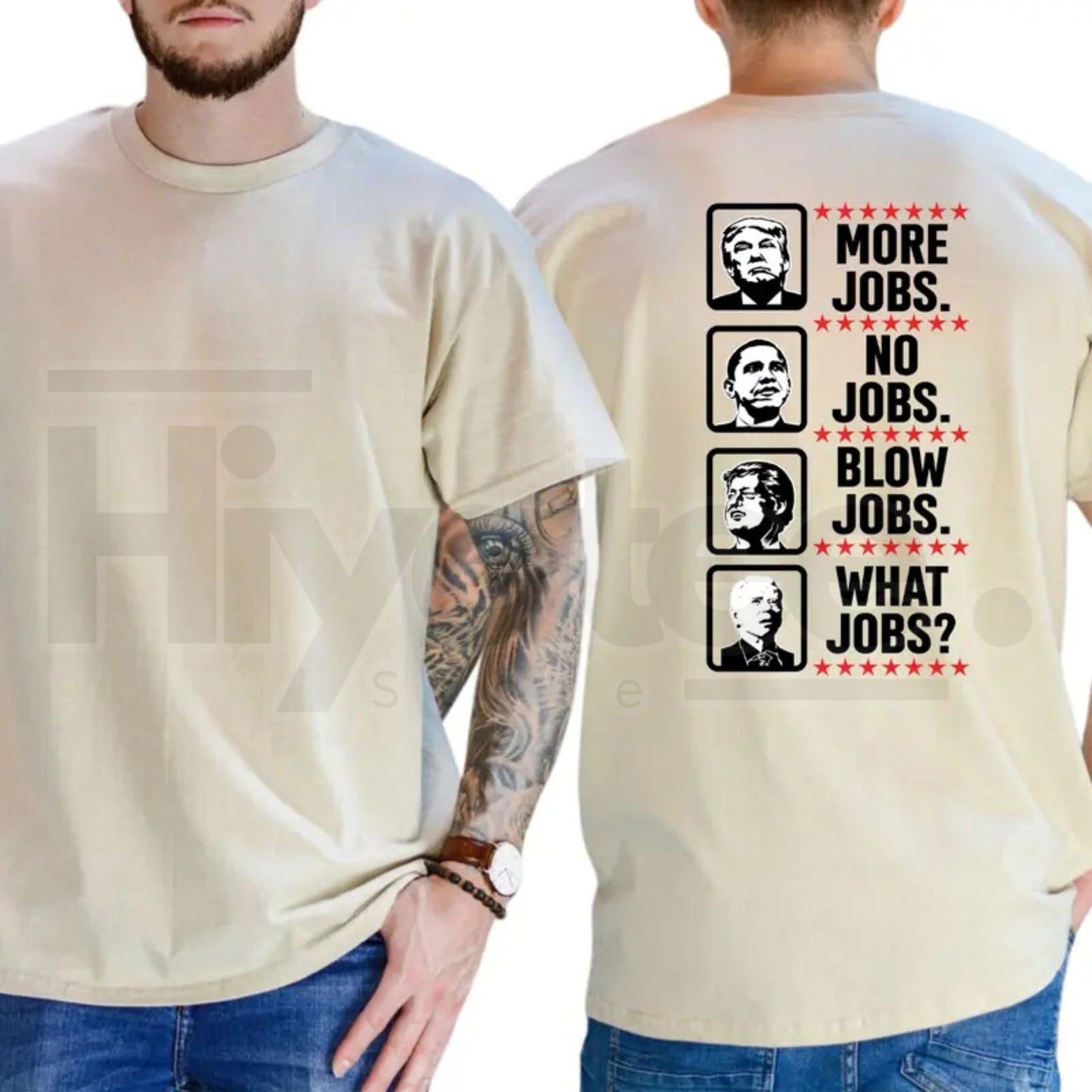 What Jobs Typography T-Shirt – Funny Graphic Tee, Humorous Daily Statement Shirt for Men & Women