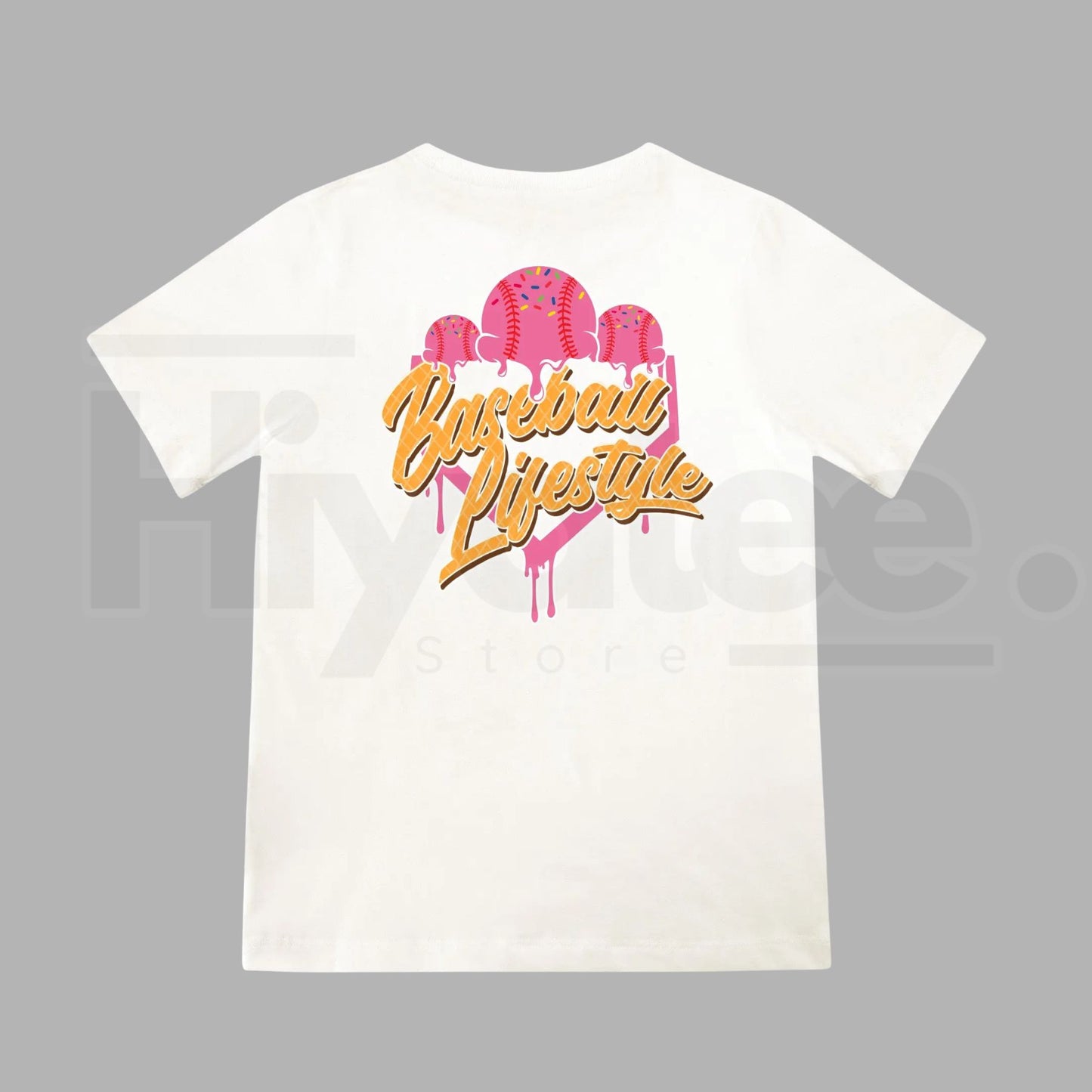 "Cotton Candy Dream" – Sweet Ice Cream Graphic Lightweight Youth Tee