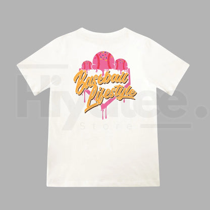 "Cotton Candy Dream" – Sweet Ice Cream Graphic Lightweight Youth Tee