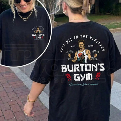 Vintage Big Trouble In Little China T-Shirt – It's All In The Reflexes Front & Back Print Tee