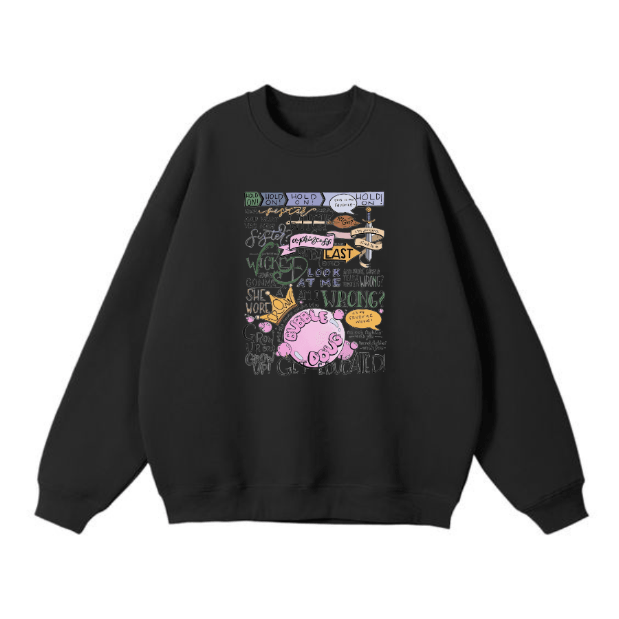 Her Sister Was A Witch Sweatshirt, Witch Of West, The Wicked Witch Of The East Bro Shirt, Hold On Brother, Unisex Sweater Pullover - Hiyatee