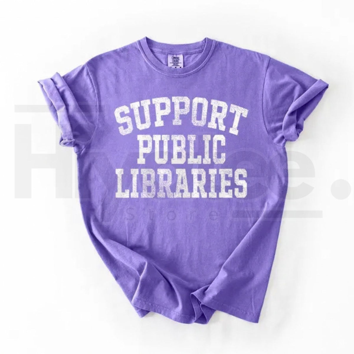 Comfort Colors Library Support Public Libraries Librarian Tee