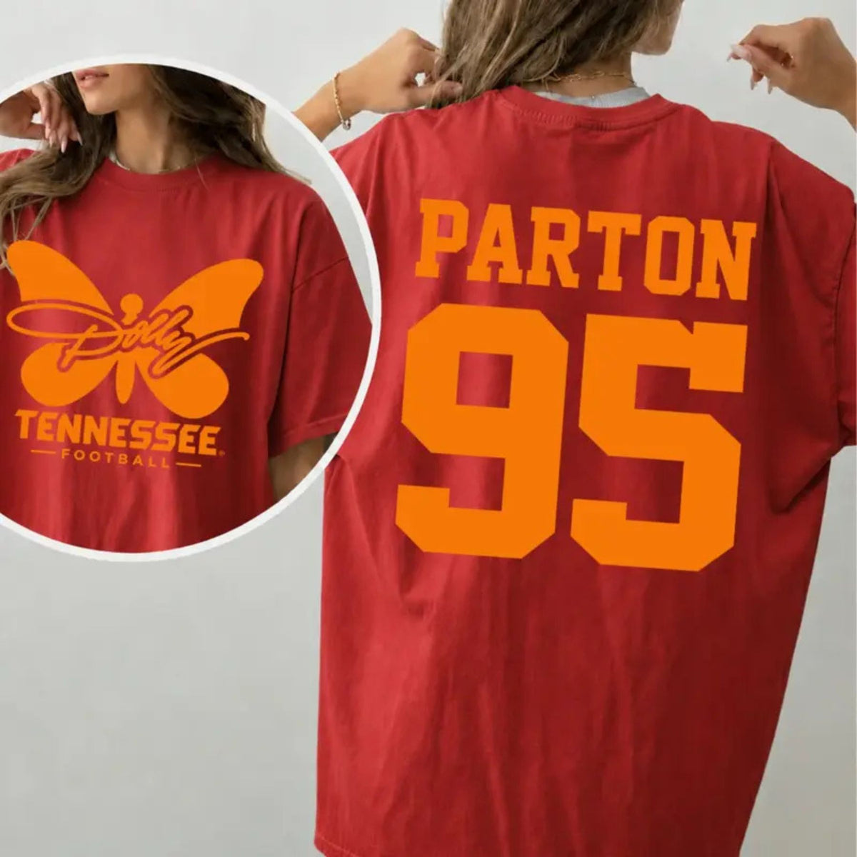 Dolly Parton Tennessee 95 T-Shirt – Country Music Football Game Day Graphic Tee