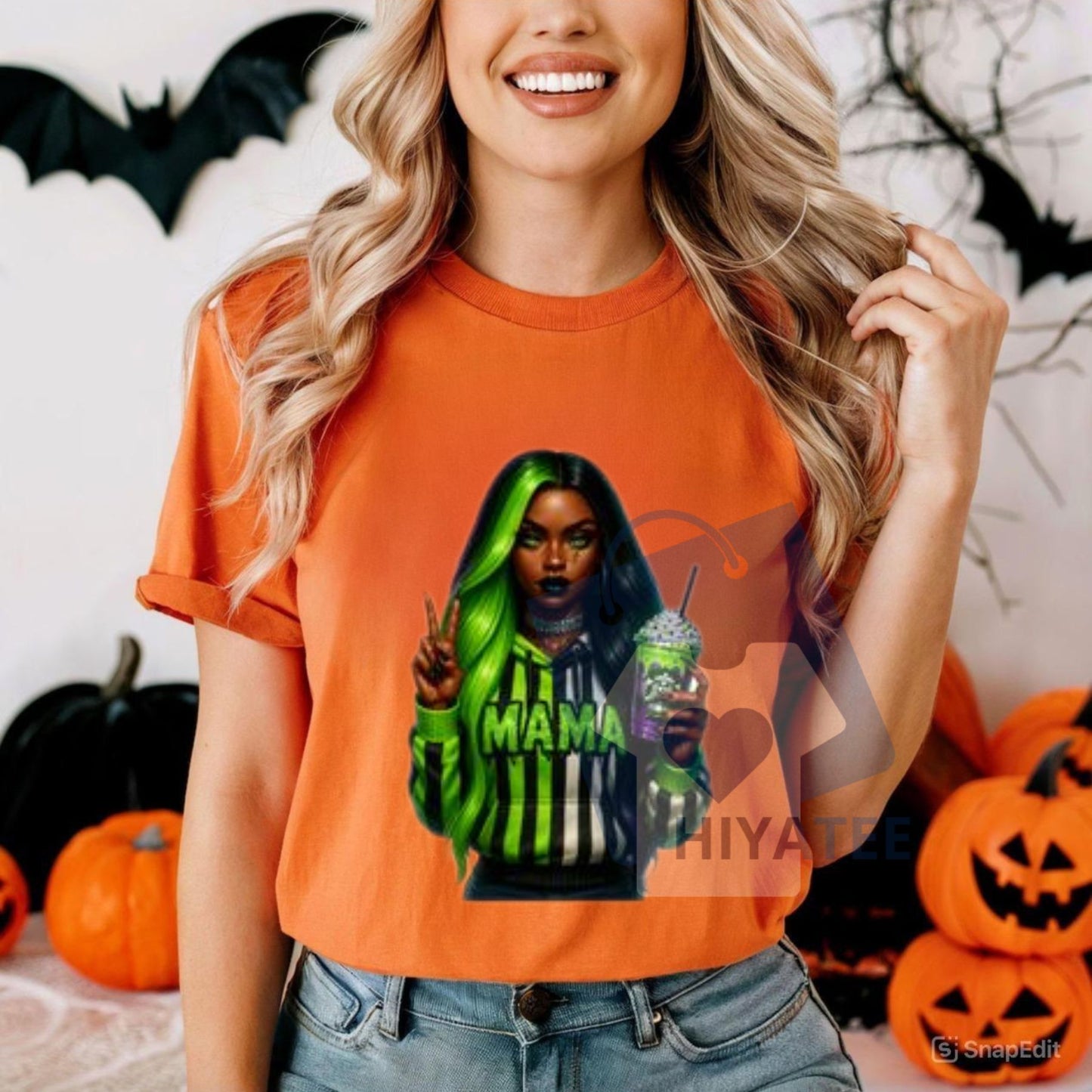 10 Adult Halloween Shirt Transfers – DIY Iron-On Bundle