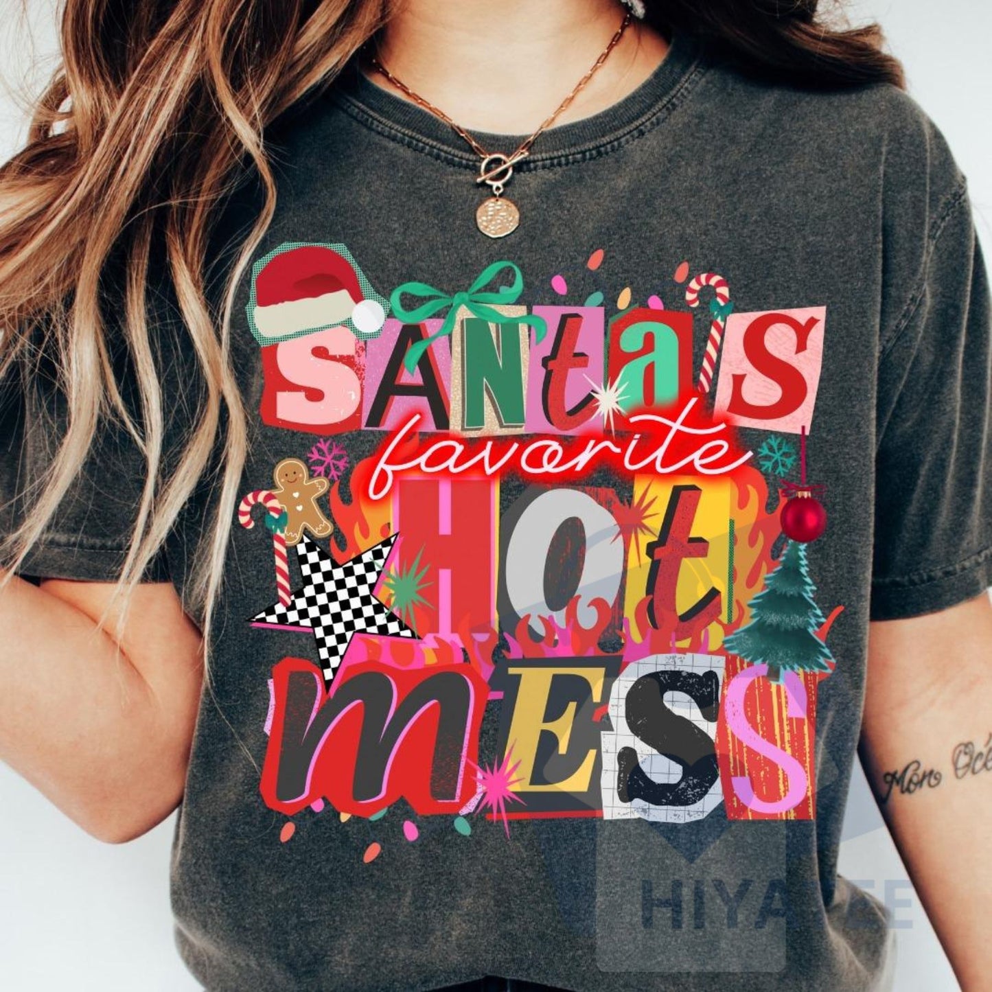 Preppy Girl Collage Y2K Comfort Colors Shirt – Retro Coquette Positivity Faith Tee