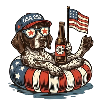Comfort Colors® Funny 4th of July Dachshund Shirt – Patriotic 250th Anniversary Dog Lover Tee