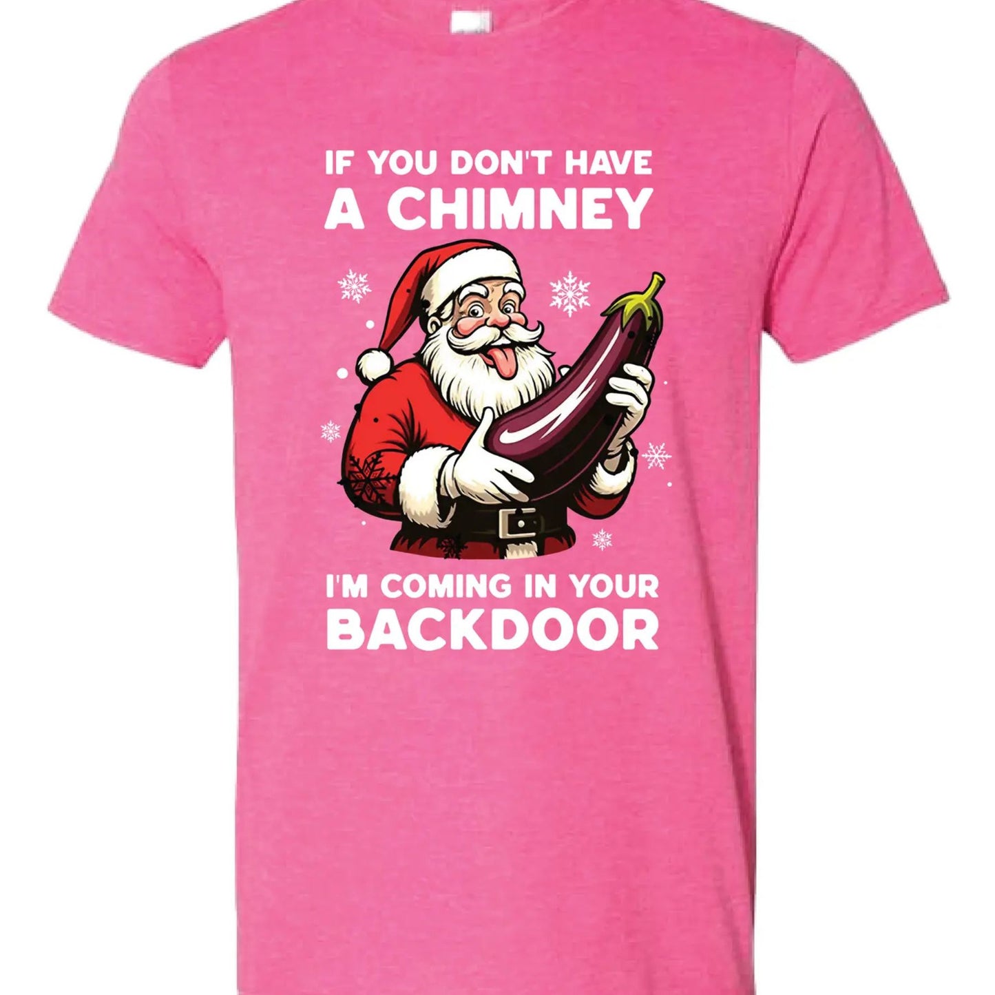 Backdoor Santa T-Shirt – Funny, Quality, and Comfortable Holiday Shirt