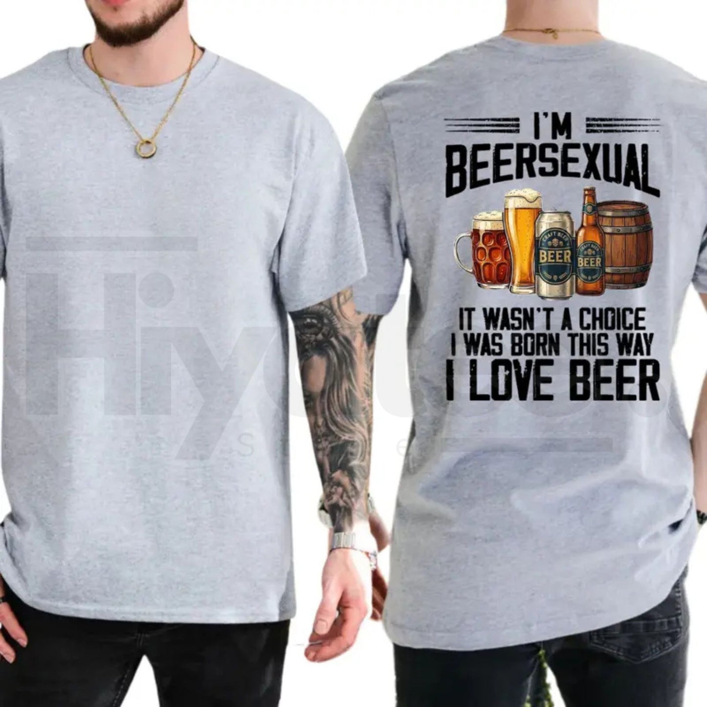 I'm Beersexual T-Shirt – Funny Beer Lover Humor Graphic Tee