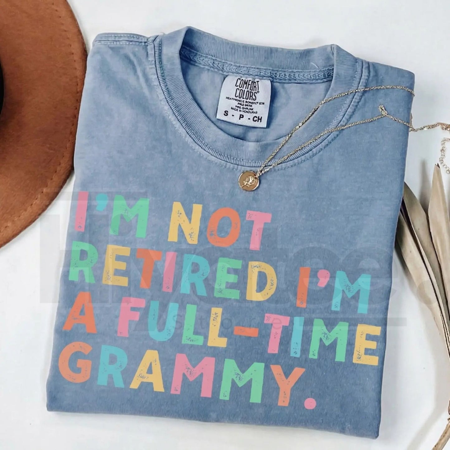 Comfort Colors® Custom Retirement Grandma Shirt – Personalized Mama & Nana Gift
