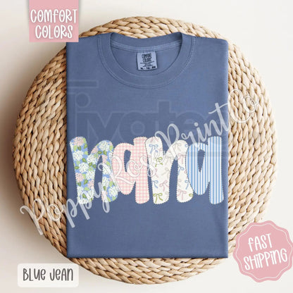 Comfort Colors® Custom Mom & Grandma T-Shirt – Personalized Mother’s Day Gift