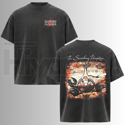 Smashing Pumpkins Vintage Alternative Rock Band T-Shirt – Retro Music Tee